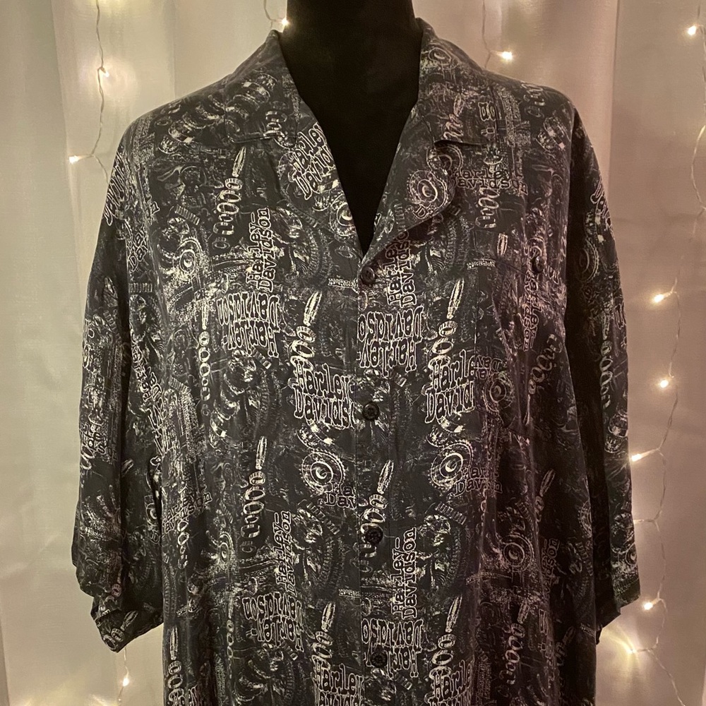 Harley-Davidson Silk Button Down